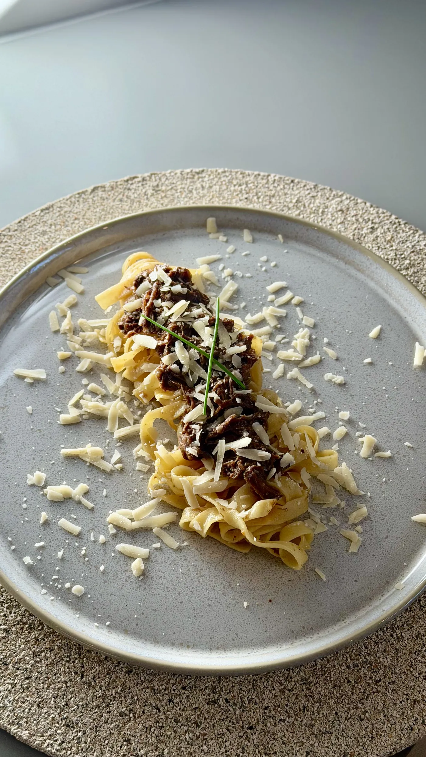 Fettuccine com Ragu de Ossobuco