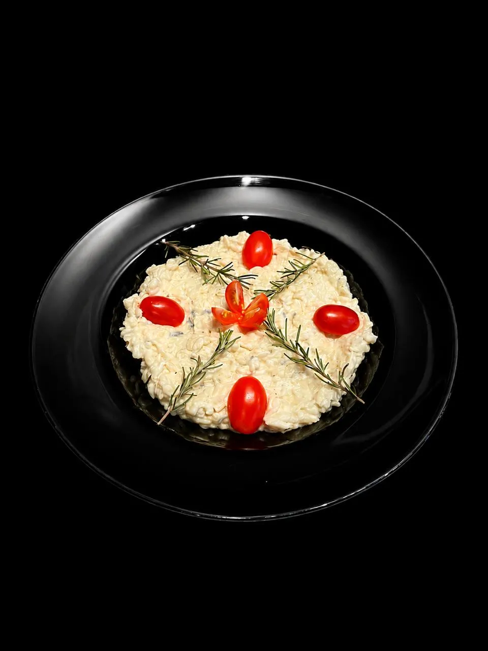 Risoto 4 Queijos, prato do Mood Motel
