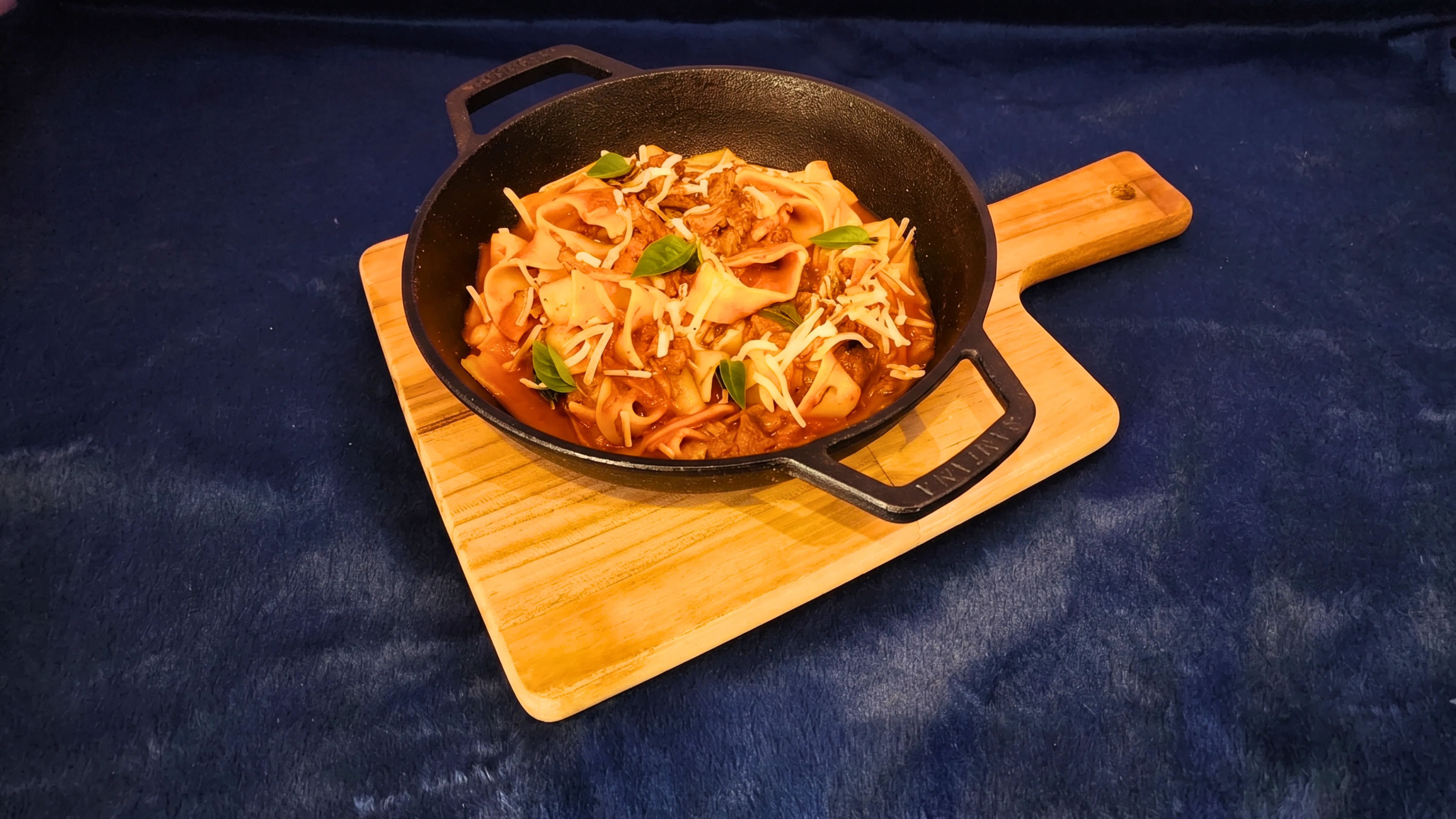 Pappardelle ao Ragù de Costela, prato do Tout Motel